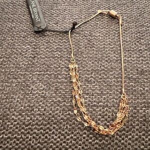 Lane Bryant Gold-Tone Twisted Multi-Strand Bracelet